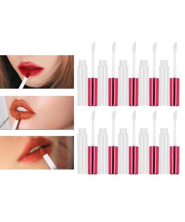 10PCS Refillable Lip Gloss Bottles - 5ml Leak-Proof Makeup Containers for Travel - Buy Online on SooperMarket.com