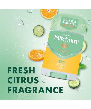 Revlon Mitchum Women Triple Odor Defense 48HR Protection Deodorant Stick and Antiperspirant Pure Fresh Dermatologist Tested 41 g (Pack of 6) 6.83 g (Pack of 6) - Buy Online on SooperMarket.com