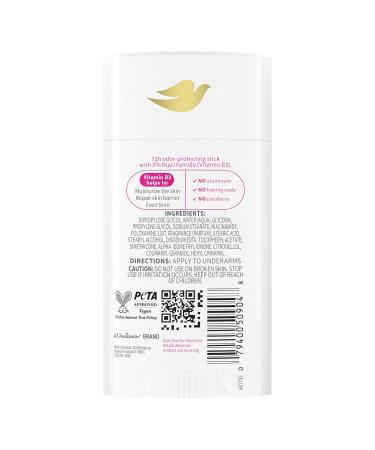 Dove VitaminCare+ Aluminum Free Deodorant Stick for 72H Odor Protection Raspberry & Rose Breathable Deodorant for Women 2.6 oz Raspberry + Rose 2.6 Ounce (Pack of 1) - Buy Online on SooperMarket.com
