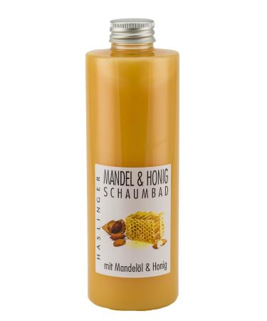Lashuma bath additive almond - honey bath foam with real honey and almond oil bath additive 400 ml skin care bubble bath