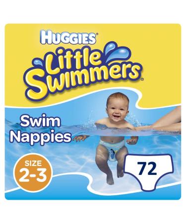 Huggies Little Swimmers Swim Nappies 2-3 Years (12 Pants)