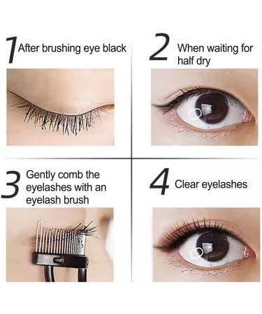 Virtcooy Eyelash Comb | Lash Definer Comb Brow Separator for Girls - Portable Makeup Mascara Comb Eye Lash Separator for Women Girls - Buy Online on SooperMarket.com