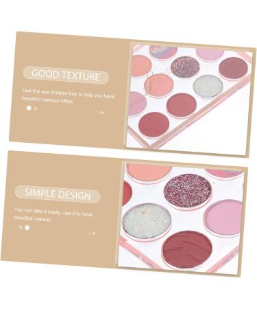 Mikinona Eye Shadow for Palette Portable Eye Women Powder Makeup Eyeshadow Grids Party Night Bar Club Shadow Plate 1 count (Pack of 1) As Shown1 - Buy Online on SooperMarket.com