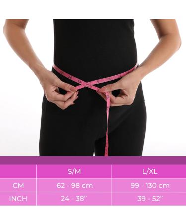 Adjustable Umbilical Hernia Support Belt for Women, Orthopedic Navel Brace - S/M (24-38 inch) | Comfortable Postpartum Girdle for Hernia Relief - Buy Online on SooperMarket.com
