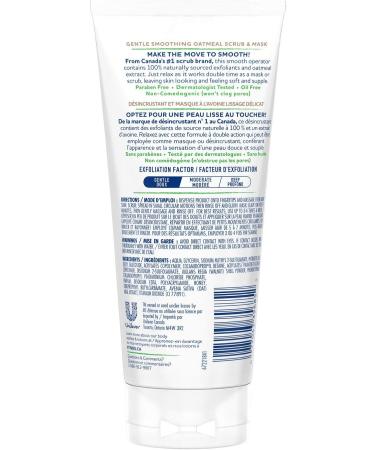 St. Ives Oatmeal Scrub + Mask 100% Natural Exfoliants Hypoallergenic and Paraben Free - Buy Online on SooperMarket.com