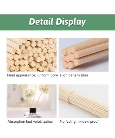 Halercay 100 Pieces Room Fragrance Stick - Aroma Diffuser for Home Office & Spa | Natural Freshness & Decoration - Buy Online on SooperMarket.com