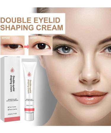 Double Eyelid Styling Cream Double Eyelids Modeling Cream Waterproof Double-fold Eyelids Cream Long Lasting Invisible Double Eyelid Shaping Styling Cream (1PC) - Buy Online on SooperMarket.com