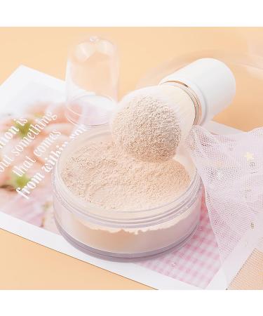 Retractable Travel Makeup Brush - Mini Capsule Kabuki Brush for Liquid Foundation Powder & Cream - Ideal for On-the-Go Beauty - Buy Online on SooperMarket.com