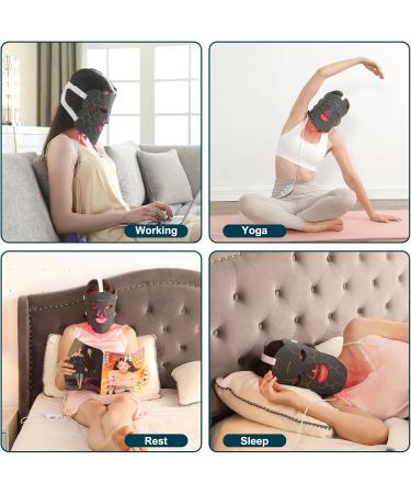 Sthmolepy Red Light for Face Near Infrared LED Light Dual Power Drive Red Light Lamp at Home Gray Gold - Buy Online on SooperMarket.com