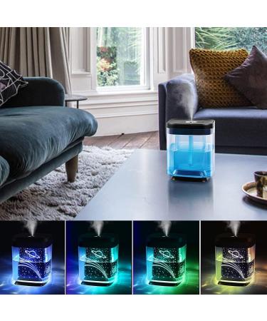 Beioue 1000ML Cool Mist Humidifier with Night Light - Home, Bedroom, Office, Travel - Black - Buy Online on SooperMarket.com