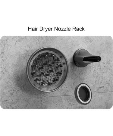 Hair Dryer Nozzle Holder Hair Dryer Nozzle Rack 37 X 60mm for Hair Salon for Barbershop for Home(Black) - Buy Online on SooperMarket.com
