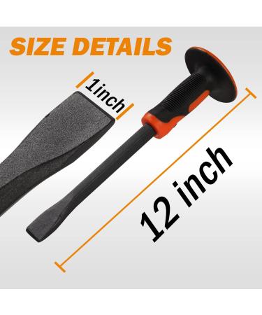 KSEIBI 283570 12 Cold Chisels with Soft Grip Handle - Flat Shank for Precision Cutting - Buy Online on SooperMarket.com