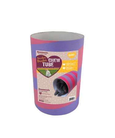 Rosewood Langeweile Kauknochen Rohr Giant purple/red