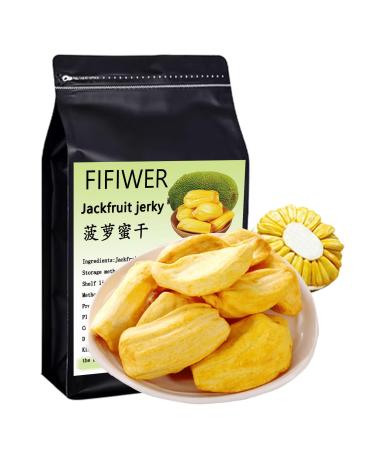 Jackfruit Dried Fruit Snacks4.6oz/130g Gluten Free Organic Dried Jackfruit Chips Vegan Fragrant and crispy Very good snacks