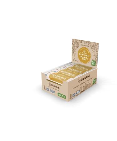 Glutenull Bakery Individually Wrapped Gluten-Free Breakfast Energy Bar Buckwheat Granola 12 Count