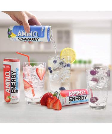 Optimum Nutrition Amino Energy Plus Electrolytes Sparkling Hydration Drink  Keto Friendly BCAAs 8 Flavor Variety Sampler (8 Pack) 10 - Buy Online on SooperMarket.com