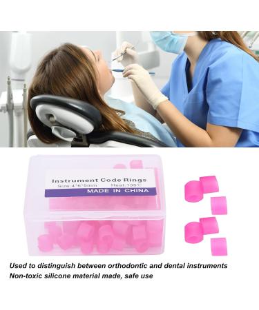Non-Toxic Silicone Dental Code Rings | Color Code Rings for Dental Instruments & Orthodontic Accessories - Pink Options Available - Buy Online on SooperMarket.com