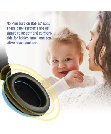 Dison Kids Noise Reduction Earmuffs - Baby Ear Protection Headphones for Toddler (3-36 Months) - Blue - Buy Online on SooperMarket.com