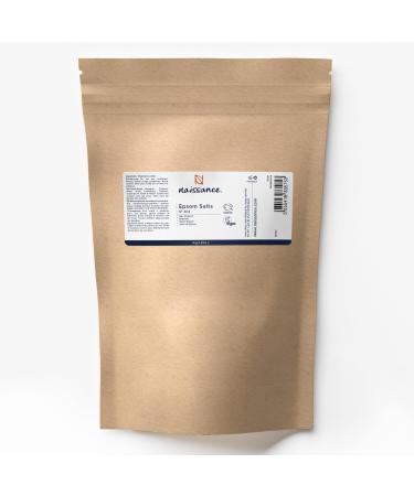 Naissance Epsom Salt (No. 402) - 1Kg - Ideal for foot care and homemade beauty recipes bath salts foot baths
