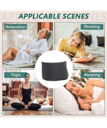 Portable Adjustable Narrow-Castor Oil Wrap | Reusable Soft Home & Bedroom Use (Black) - Buy Online on SooperMarket.com