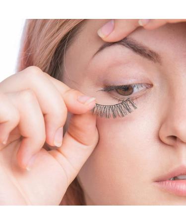 OSALADI 5 Pairs Short False Eyelashes Natural Mascara Makeup Mascara Eye Mascara Eye Lashes Glue Cosmetic 3d - Buy Online on SooperMarket.com