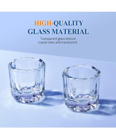 Saviland 3pcs Acrylic Nail Brushes & 2pcs Dappen Dish Set - Professional Nail Art Tools - Buy Online on SooperMarket.com
