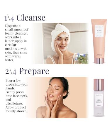 MONAT BE GENTLE Skincare System | Nourishing Cleanser Anti-Aging Nectar & Moisturizer for Sensitive Skin - Shop Internationally - Buy Online on SooperMarket.com