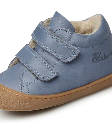 Naturino Cocoon VL Leather First Steps Shoes - 7 UK Celeste - Buy Online on SooperMarket.com
