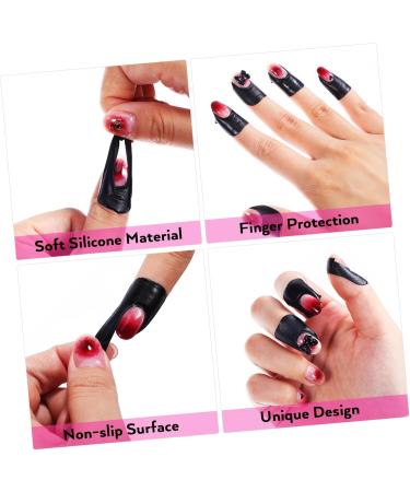 FRCOLOR Nail Polish Protector 300 Sheets Edge Sticker Patch Nail Protector Stickers Cuticle Protector for Nail Painting Manicure Protective Film Tool Nail Nail Protector Polish Nail Tape 3.00X2.50X0.10CMx3pcs As Shownx3pcs - Buy Online on SooperMarket.com