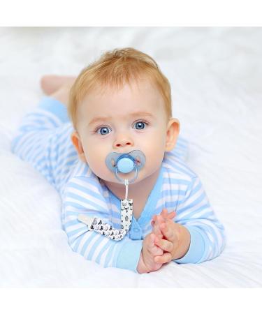 Aolso Silicone Dummy Clips Adapter 4pcs - Baby Pacifier Holder & Teething Toy Straps - Buy Online on SooperMarket.com