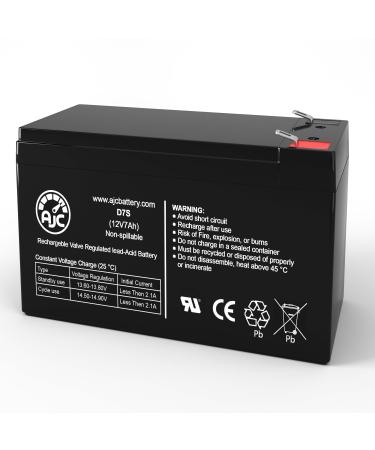 AJC Battery Compatible with Sheng Yang SY1270 12V 7Ah Sealed Lead Acid Battery