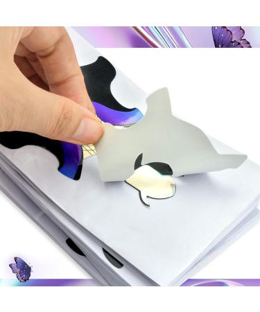 100pcs Reusable Sticky Nail Forms for Builder Gel & Acrylic Nails - Self-Adhesive Sturdy Nail Extension Molds | NTF050 - Buy Online on SooperMarket.com
