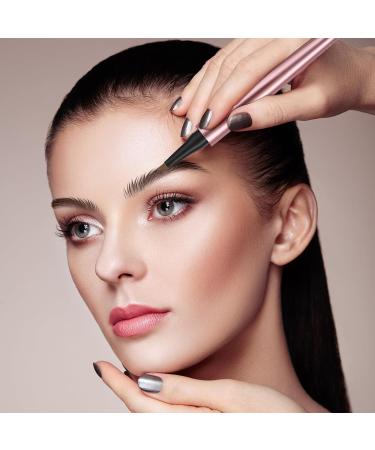 Microblading Eyebrow Pencil Kaluofan Microblading Eyebrow Pen Eyebrow Pencil Microblading Long-lasting Waterproof Creat Natural and Unique Makeup Look(Dark Brown) - Buy Online on SooperMarket.com