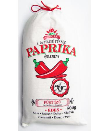 Chili-Trade Hungarian Paprika Premium Quality Origin: Kalocsa Hungary (Sweet & Smoked 500g)