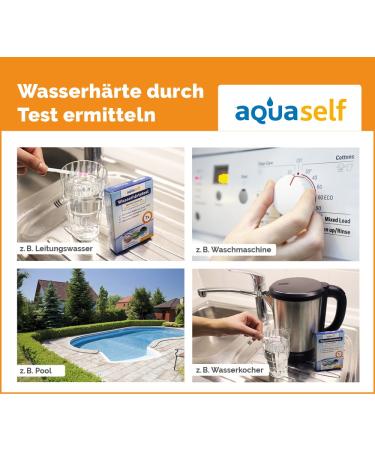 Water Hardness Test Strips - 7 Pack Measure Soft to Hard Water Made in Germany - Accurate DH Testing for International Shipping - Buy Online on SooperMarket.com
