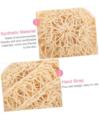 Shop NOLITOY 12 Pcs Bath Scrubbers - Natural Esponja Comfortable Body Cleaning Balls & African Net Sponges - Convenient International Shipping - Buy Online on SooperMarket.com