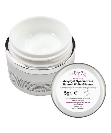 Special One Acrylic Gel - Natural Milky Glimmer | No Spatula Needed | Made in Germany | 15g - International Shipping Available - Buy Online on SooperMarket.com