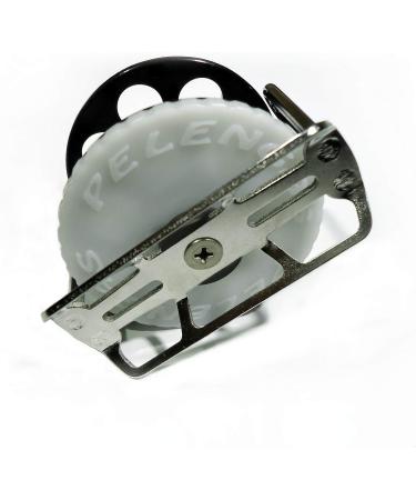 Pelengas Spearfishing Speargun Reel - Stainless Steel & Plastic, Black-White - Buy Online on SooperMarket.com
