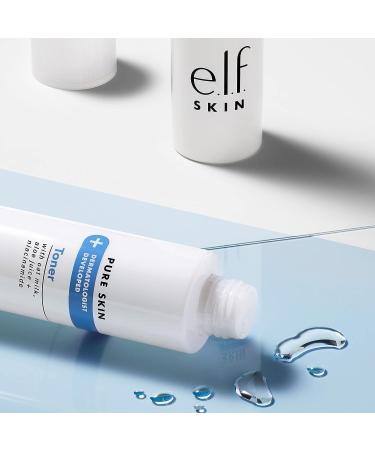 e.l.f. Pure Skin Toner - Gentle Exfoliating Daily Toner, 6 Oz - Buy Online on SooperMarket.com