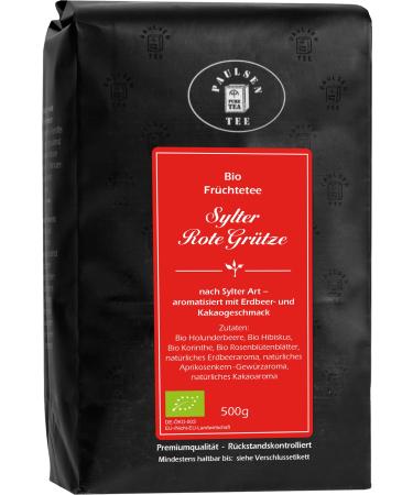 Organic Sylter Red Groats 500 g Paulsen Tea Fruit Tea Residue Controlled