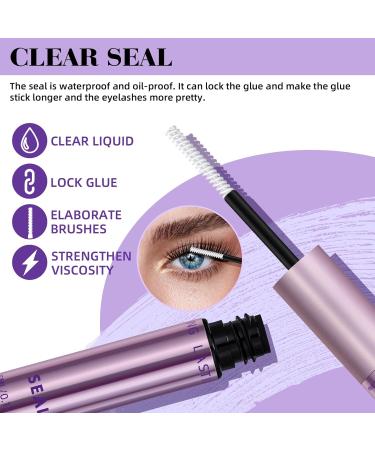 Buy Bond and Seal Lash Glue - 10ml Waterproof Strong Hold for DIY Lash Extensions | 72 Hours Long Lasting | House of Lash Clusters - Buy Online on SooperMarket.com