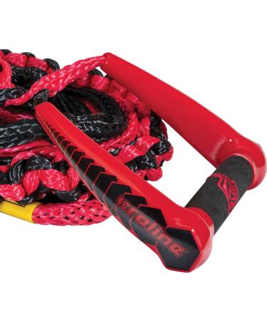 PROLINE 20' LG Wakesurf Rope - Red | Premium Quality Wakesurfing Rope - Buy Online on SooperMarket.com