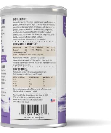 Aurora Pet Bundle Pack (2) The Honest Kitchen Human Grade Instant Goat's Milk with Probiotics Plus AuroraPet Wipes (10 ct) - Buy Online on SooperMarket.com