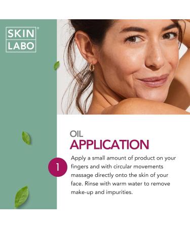 SkinLabo - Precious Cleansing Oil Balancing Cleanser and Make-up Remover Removes Stubborn Make-up with Sweet Almond Oil and Avocado Oil - 150 ml - Buy Online on SooperMarket.com