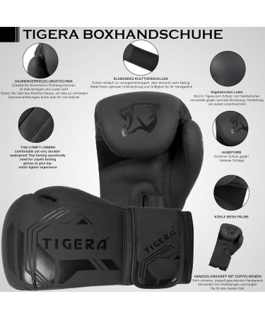 Tigera Boxing Gloves for Men & Women - 10oz Pro Punching Mitts for MMA Muay Thai Kickboxing & Heavy Bag Training - Buy Online on SooperMarket.com