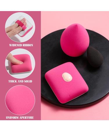 BS-MALL Foundation Makeup Brush Set | 3 Makeup Sponge Blenders | Silver & Pink | International Shipping - Buy Online on SooperMarket.com