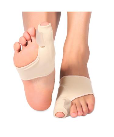 Bunion Pads 1 Pair Toe Bunions Support Brace Hallux Valgus Protector Gel Bunion Corrector for Women and Men