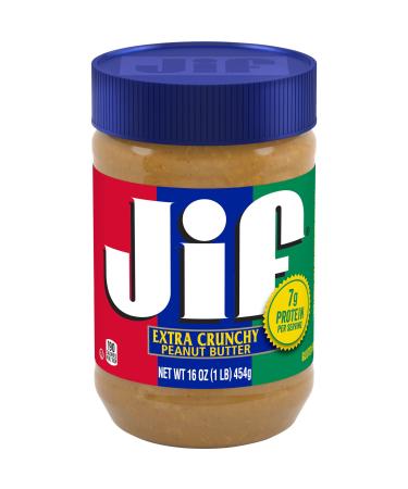 Jif Crunchy Peanut Butter 454g (16oz)