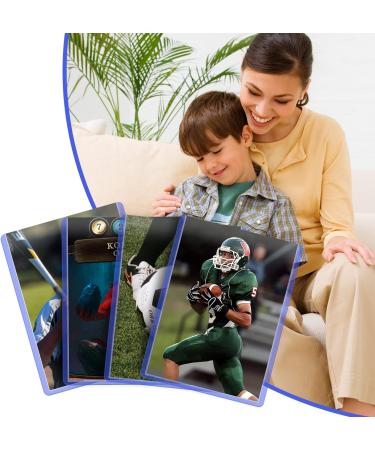 120 Pack 3x4 Inch Top Loaders - Hard Plastic Card Protectors for Baseball, Game, Trading, Sports Cards - Buy Online on SooperMarket.com
