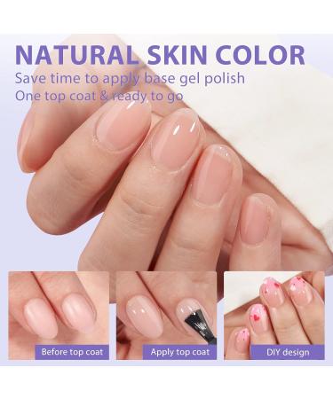 Buy Bartbox Extra Almond Press on Nails - Soft Gel Full Cover Tips 160 Pre-Designed Short Nail Extensions in XXS Almond Beige - Perfect for Geln gel! - Buy Online on SooperMarket.com